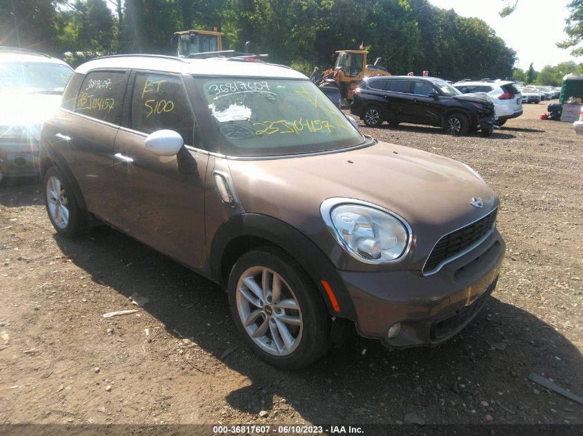 2013 MINI COOPER COUNTRYMAN S - WMWZC3C58DWP24378