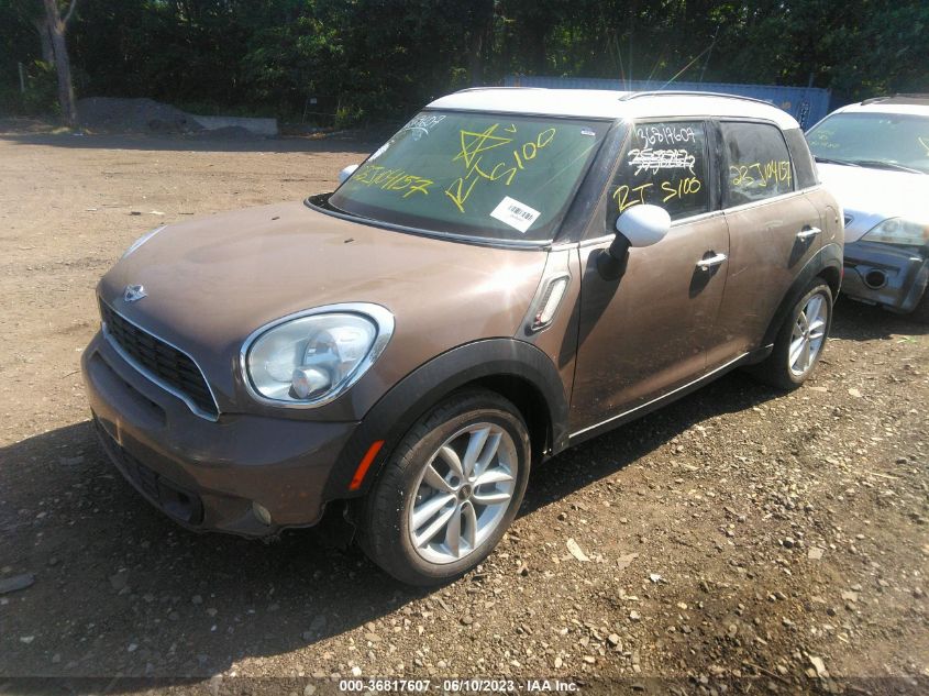 2013 MINI COOPER COUNTRYMAN S - WMWZC3C58DWP24378