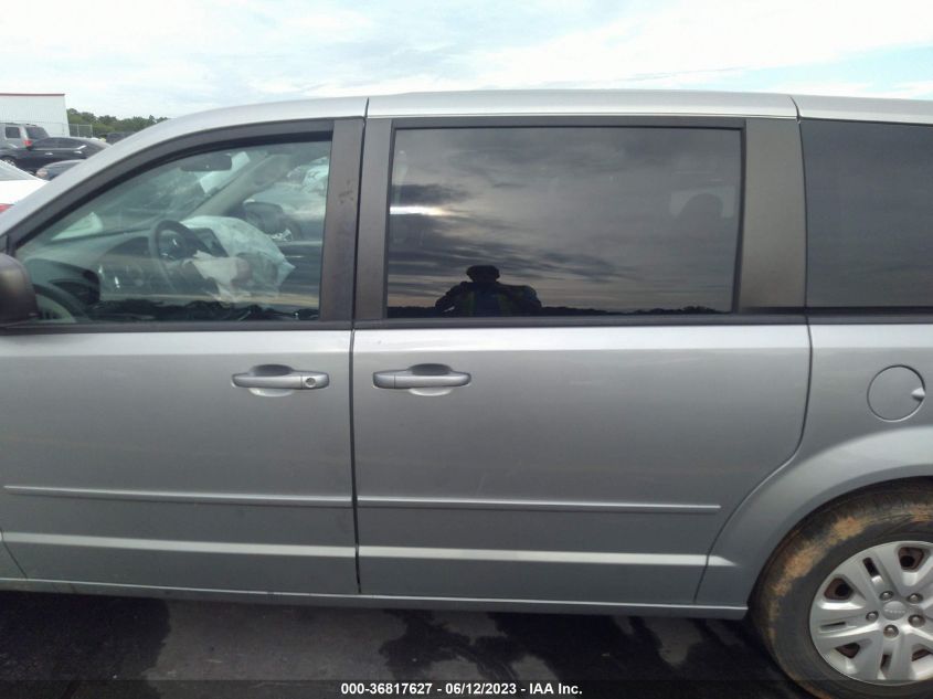 2017 DODGE GRAND CARAVAN SE - 2C4RDGBG5HR707949