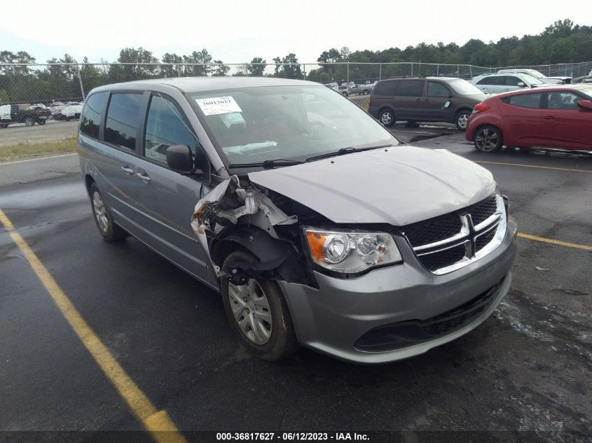 2017 DODGE GRAND CARAVAN SE - 2C4RDGBG5HR707949
