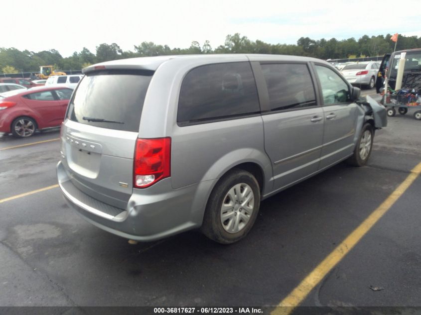 2017 DODGE GRAND CARAVAN SE - 2C4RDGBG5HR707949