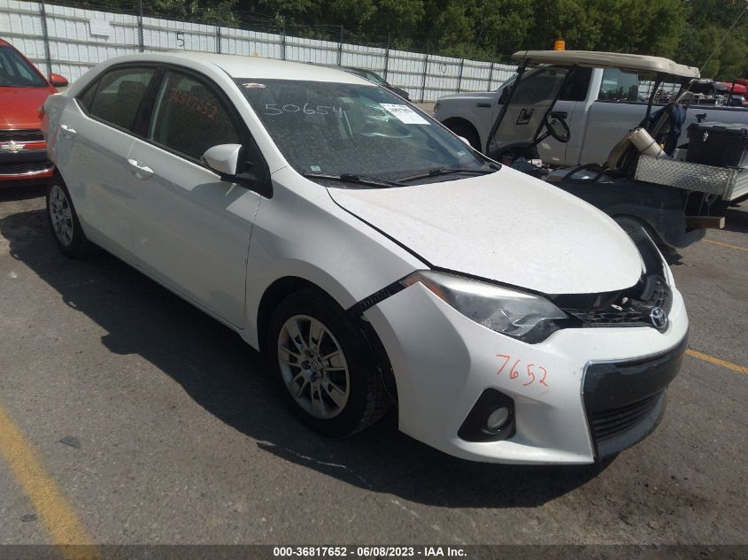 2016 TOYOTA COROLLA L/LE/S/S PLUS/LE PLUS - 2T1BURHE5GC650654