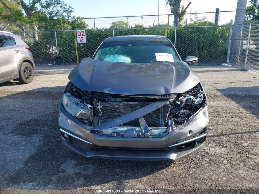 VIN 19XFC1F3XKE013759 2019 HONDA CIVIC SEDAN EX
