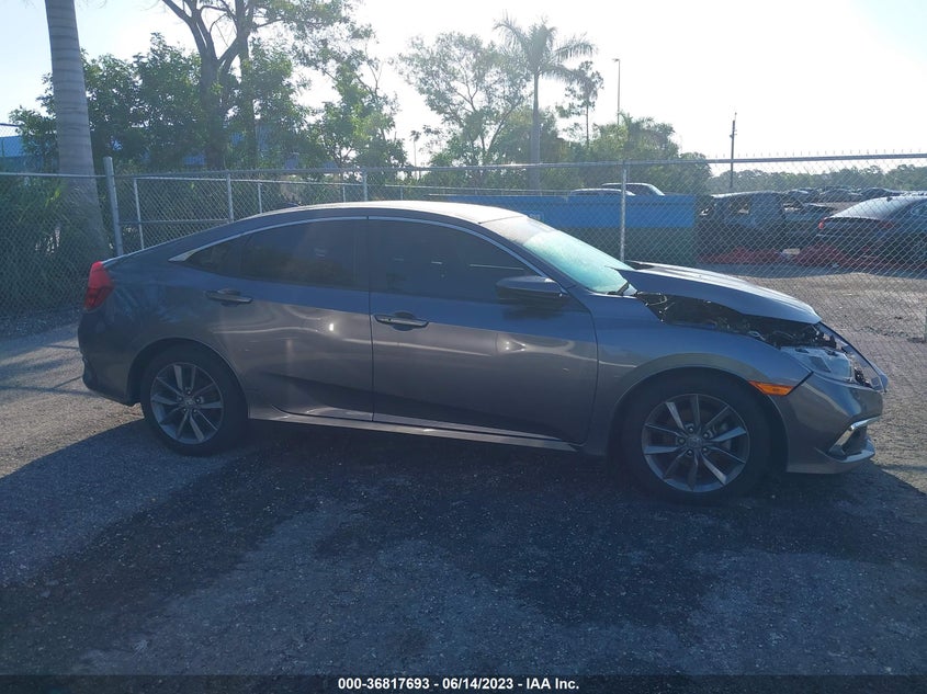 VIN 19XFC1F3XKE013759 2019 HONDA CIVIC SEDAN EX