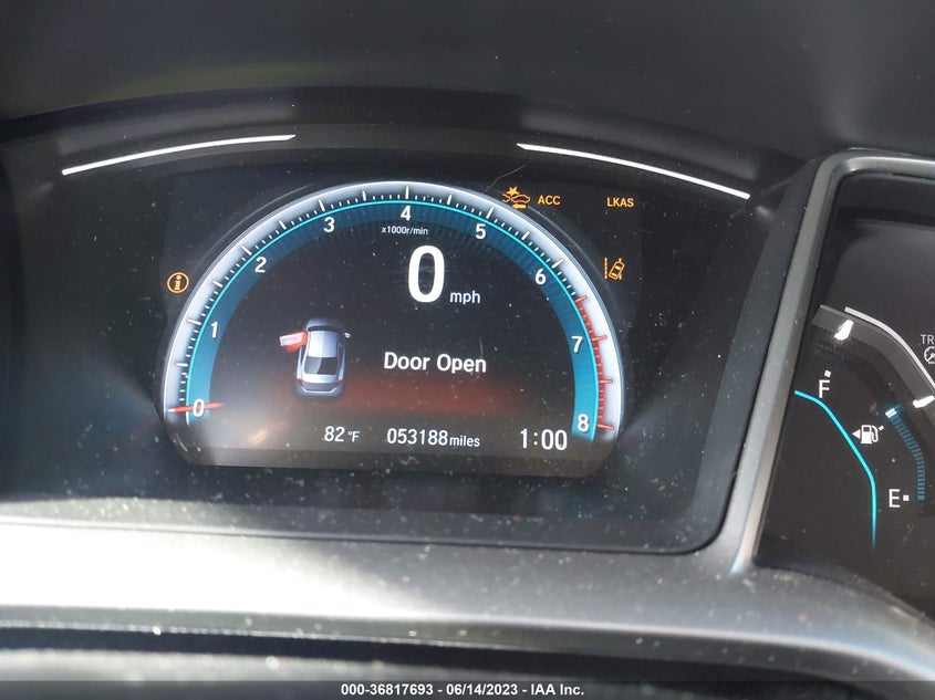 VIN 19XFC1F3XKE013759 2019 HONDA CIVIC SEDAN EX