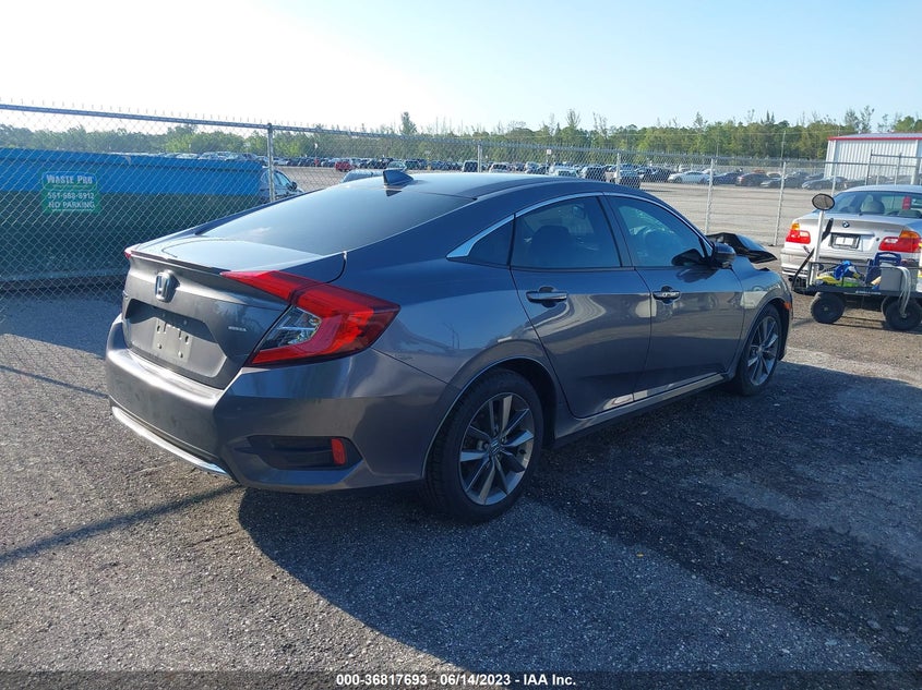 VIN 19XFC1F3XKE013759 2019 HONDA CIVIC SEDAN EX