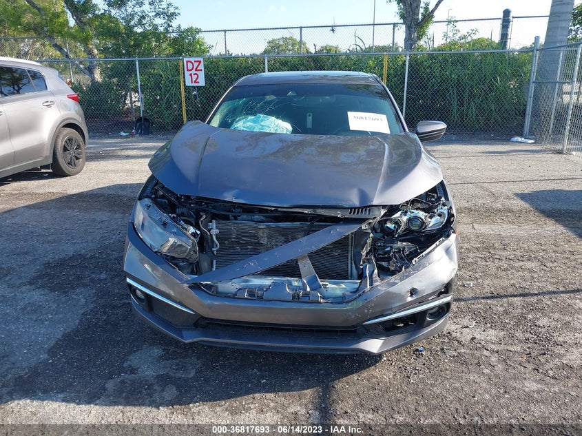 VIN 19XFC1F3XKE013759 2019 HONDA CIVIC SEDAN EX