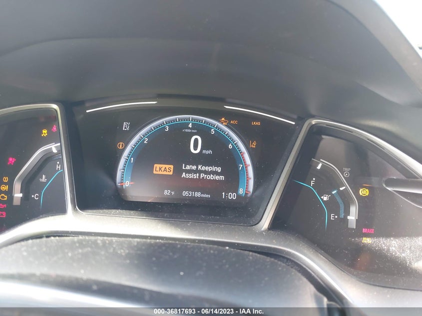 VIN 19XFC1F3XKE013759 2019 HONDA CIVIC SEDAN EX