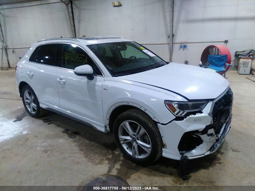 2021 AUDI Q3 S LINE PREMIUM PLUS - WA1EECF35M1053393