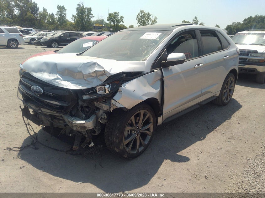 VIN 2FMPK4AP2HBB73133 2017 FORD EDGE SPORT