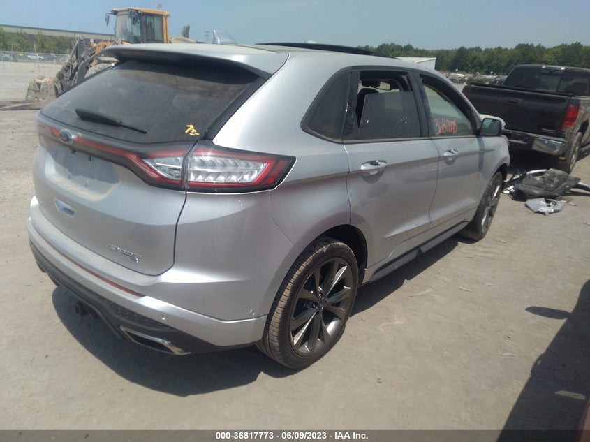 VIN 2FMPK4AP2HBB73133 2017 FORD EDGE SPORT