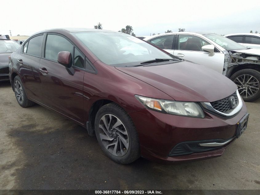 2013 HONDA CIVIC SDN LX - 19XFB2F57DE251744