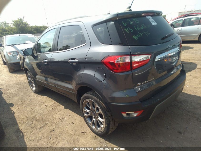 2021 FORD ECOSPORT TITANIUM - MAJ6S3KL1MC411012