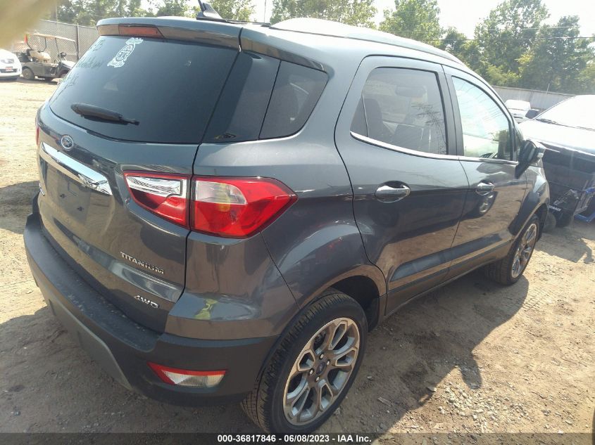 2021 FORD ECOSPORT TITANIUM - MAJ6S3KL1MC411012