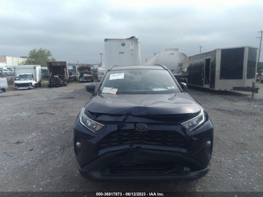 2021 TOYOTA RAV4 XLE PREMIUM - 2T3A1RFV3MW195800