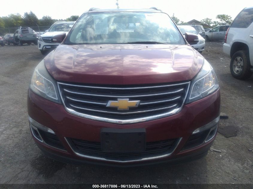 2015 CHEVROLET TRAVERSE LT - 1GNKRHKD0FJ108092