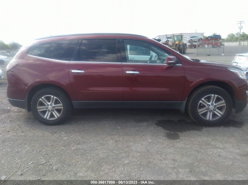 2015 CHEVROLET TRAVERSE LT - 1GNKRHKD0FJ108092