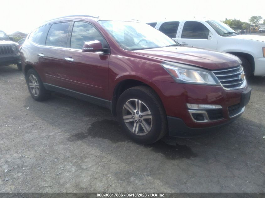 2015 CHEVROLET TRAVERSE LT - 1GNKRHKD0FJ108092