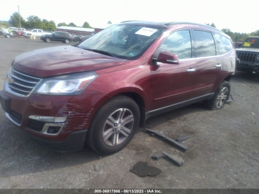 2015 CHEVROLET TRAVERSE LT - 1GNKRHKD0FJ108092