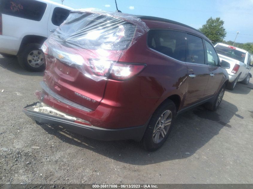 2015 CHEVROLET TRAVERSE LT - 1GNKRHKD0FJ108092
