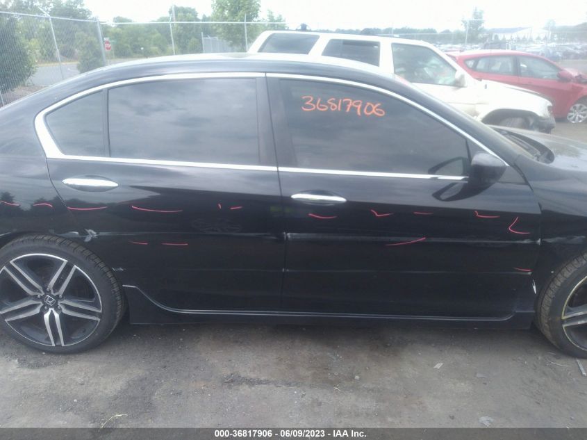 2016 HONDA ACCORD SEDAN SPORT - 1HGCR2F58GA245460