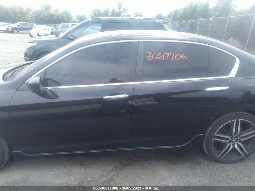 2016 HONDA ACCORD SEDAN SPORT - 1HGCR2F58GA245460