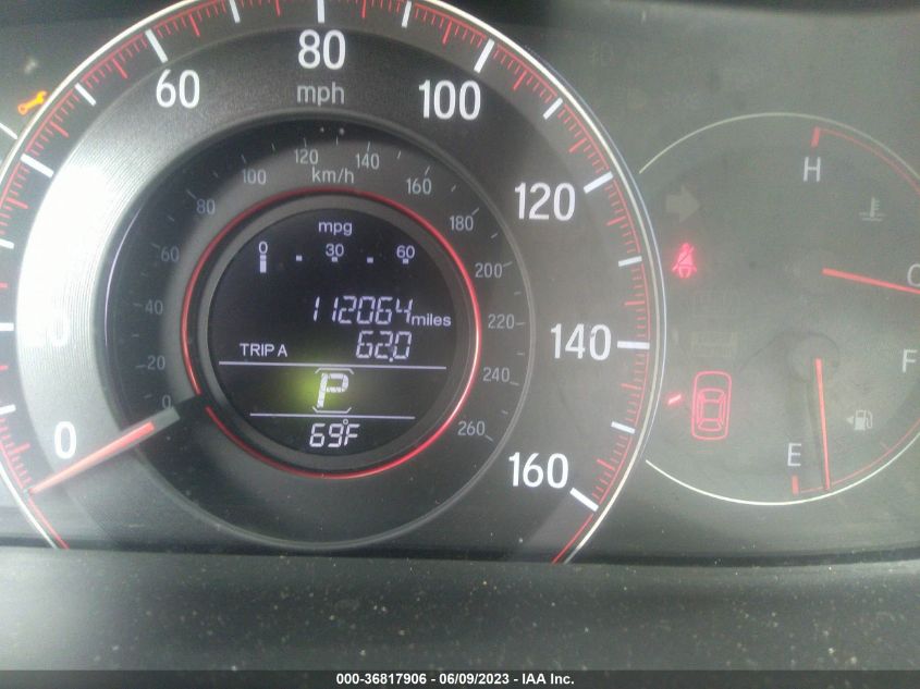2016 HONDA ACCORD SEDAN SPORT - 1HGCR2F58GA245460