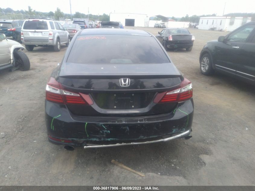 2016 HONDA ACCORD SEDAN SPORT - 1HGCR2F58GA245460