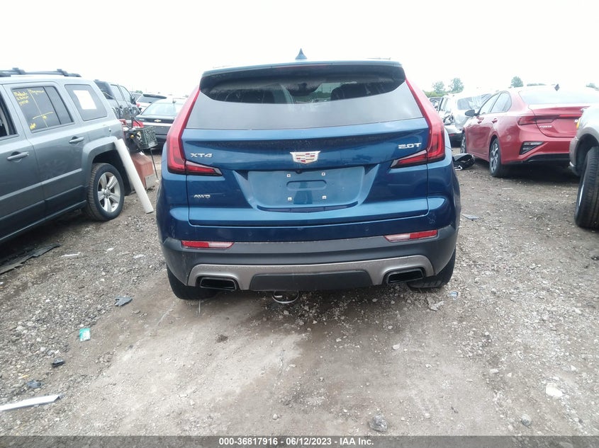 VIN 1GYFZDR46KF141050 2019 CADILLAC XT4 AWD PREMIUM LUXURY