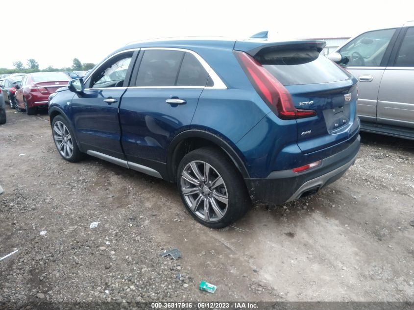 VIN 1GYFZDR46KF141050 2019 CADILLAC XT4 AWD PREMIUM LUXURY