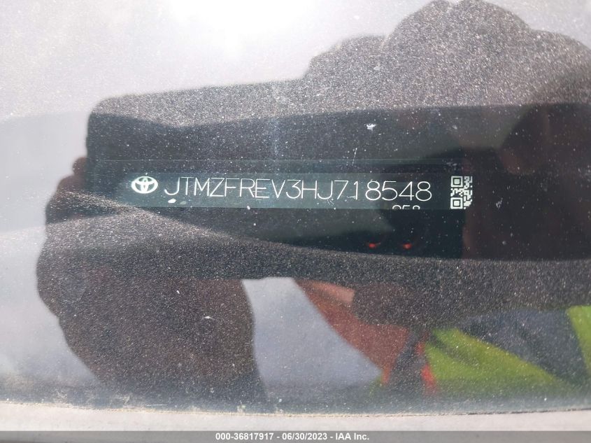 2017 TOYOTA RAV4 LE - JTMZFREV3HJ718548