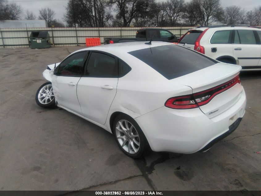 2013 DODGE DART SXT - 1C3CDFBA9DD312203