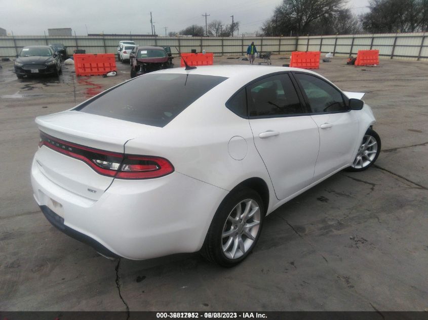 2013 DODGE DART SXT - 1C3CDFBA9DD312203