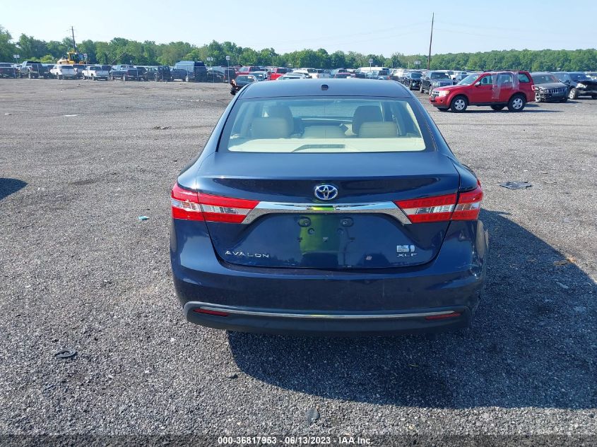 2014 TOYOTA AVALON HYBRID LIMITED/XLE TOURING 4T1BD1EB1EU024168