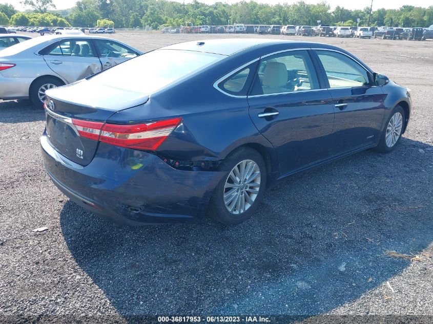 2014 TOYOTA AVALON HYBRID LIMITED/XLE TOURING 4T1BD1EB1EU024168
