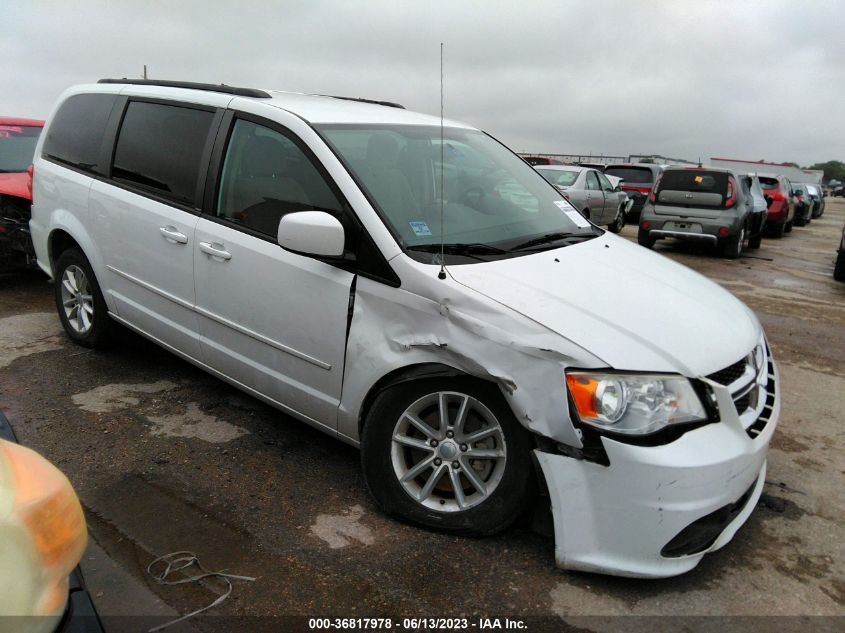 2014 DODGE GRAND CARAVAN SXT - 2C4RDGCG1ER213369
