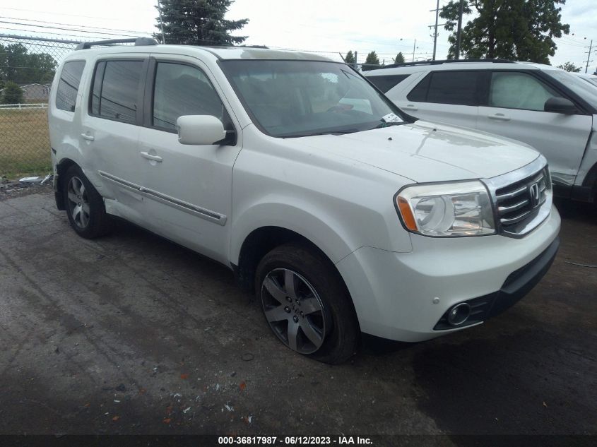 2013 HONDA PILOT TOURING - 5FNYF4H92DB034119