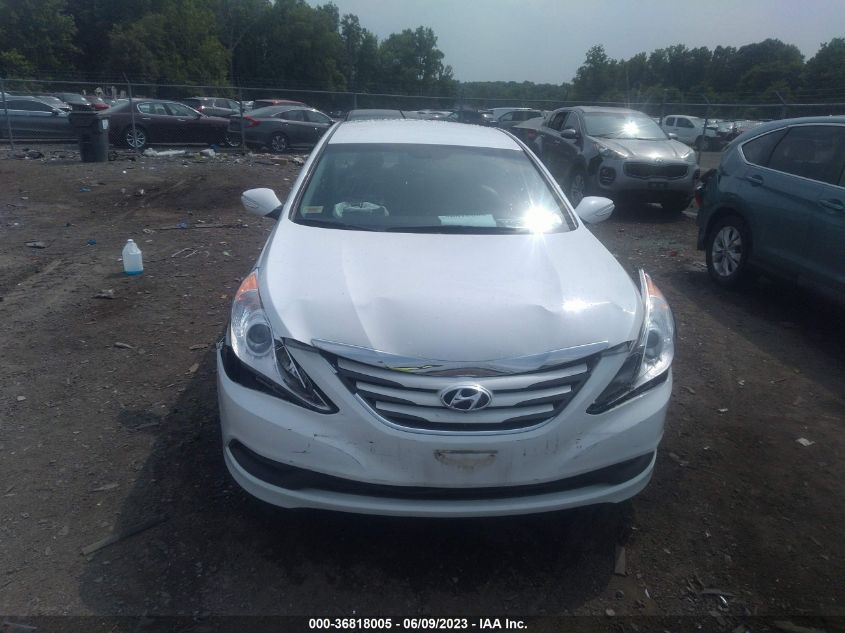 2014 HYUNDAI SONATA GLS - 5NPEB4AC6EH850368