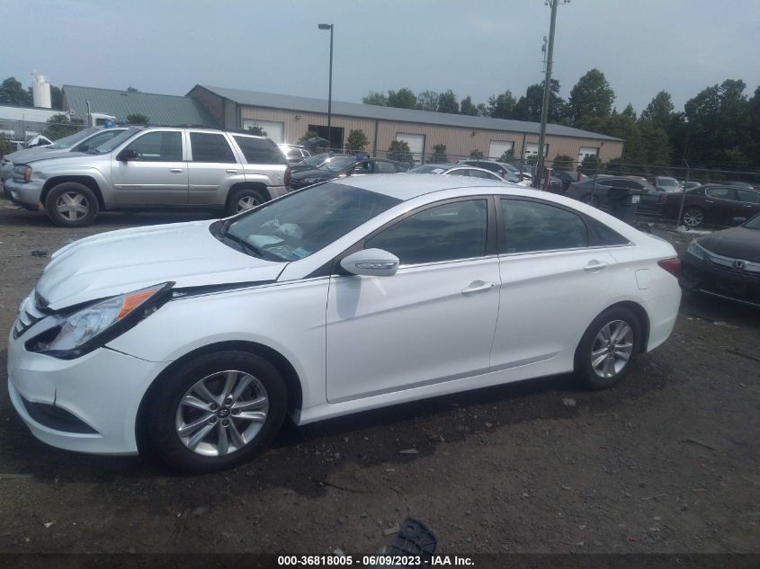 2014 HYUNDAI SONATA GLS - 5NPEB4AC6EH850368