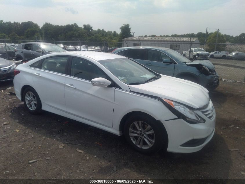 2014 HYUNDAI SONATA GLS - 5NPEB4AC6EH850368