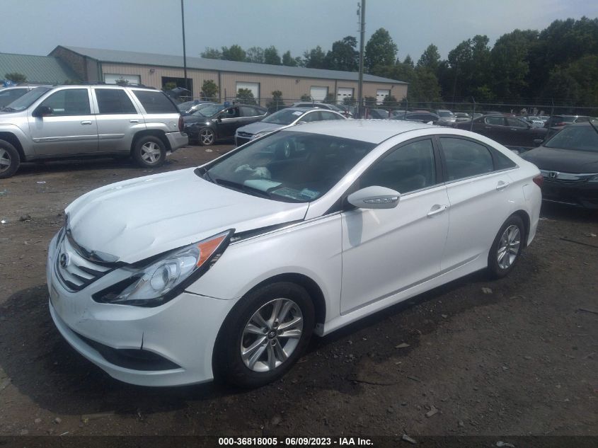 2014 HYUNDAI SONATA GLS - 5NPEB4AC6EH850368