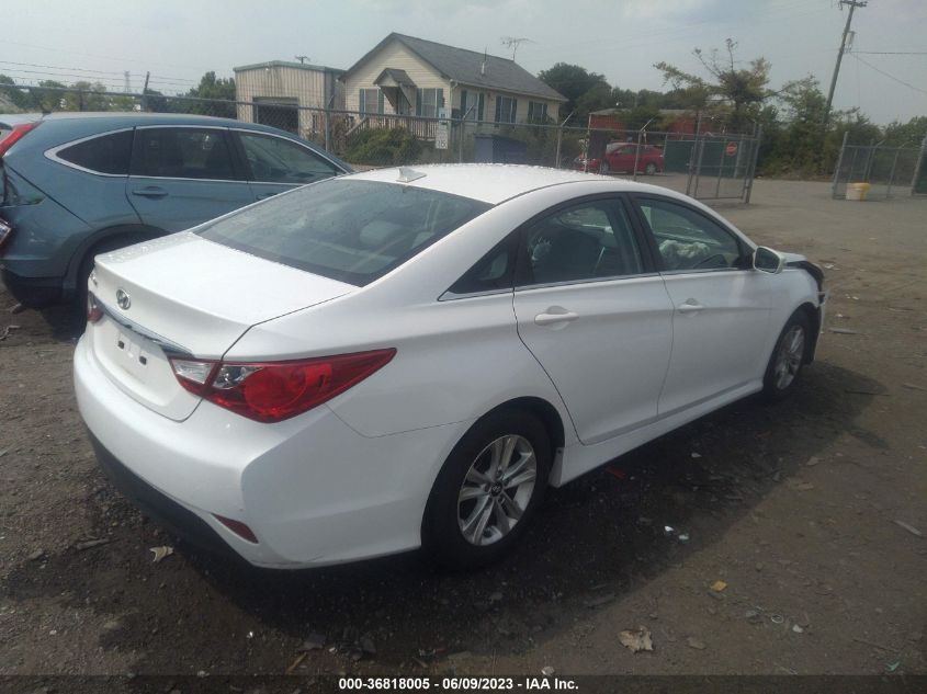 2014 HYUNDAI SONATA GLS - 5NPEB4AC6EH850368