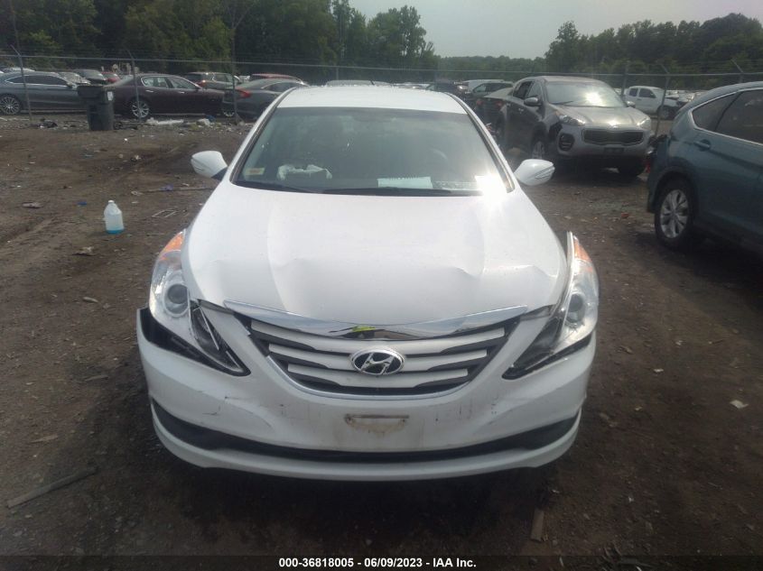 2014 HYUNDAI SONATA GLS - 5NPEB4AC6EH850368
