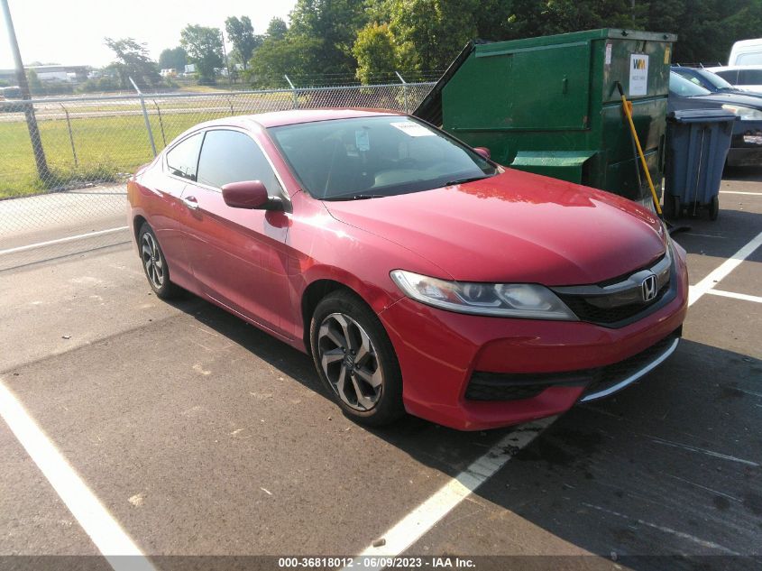 2016 HONDA ACCORD COUPE LX-S - 1HGCT1B38GA009245