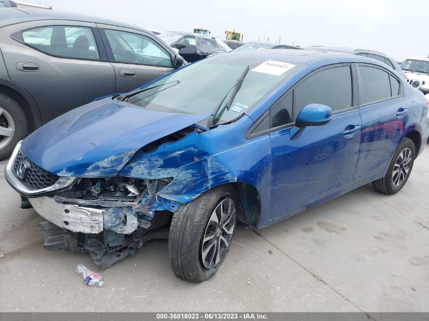 2013 HONDA CIVIC SDN EX - 19XFB2F88DE060652