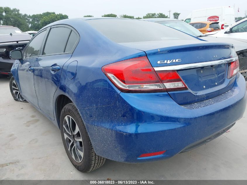 2013 HONDA CIVIC SDN EX - 19XFB2F88DE060652