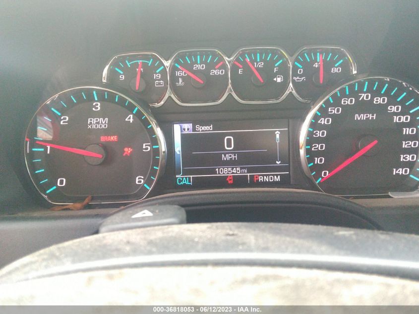 2016 CHEVROLET SILVERADO 1500 LT - 3GCPCREC9GG340010