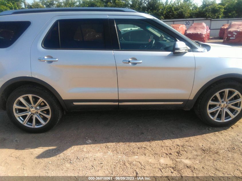 2017 FORD EXPLORER LIMITED - 1FM5K7F88HGC68556