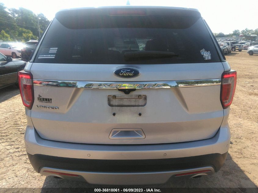 2017 FORD EXPLORER LIMITED - 1FM5K7F88HGC68556