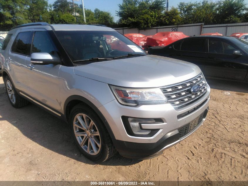 2017 FORD EXPLORER LIMITED - 1FM5K7F88HGC68556